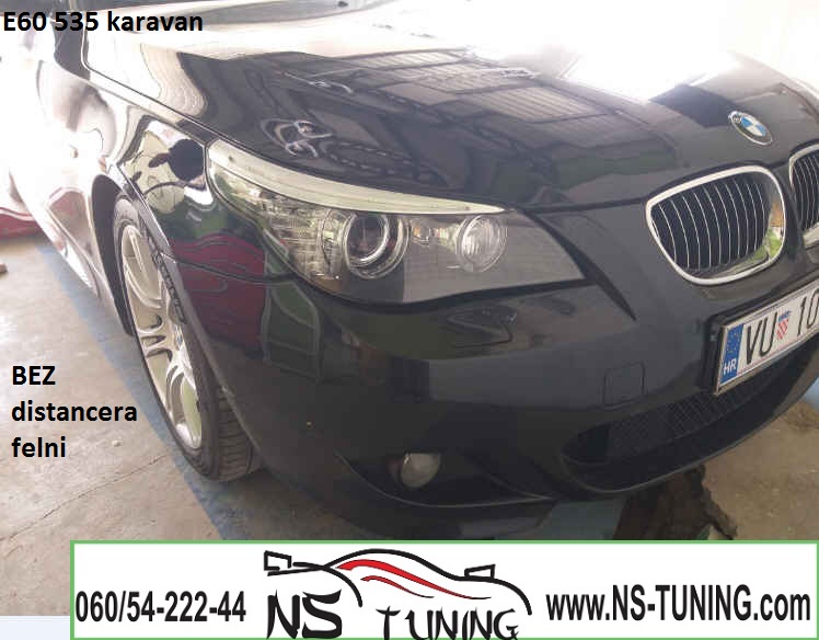 bmw e60 e61 karavan distanceri felne 5x120 15mm duzi srafovi ugradnja novi sad tuning